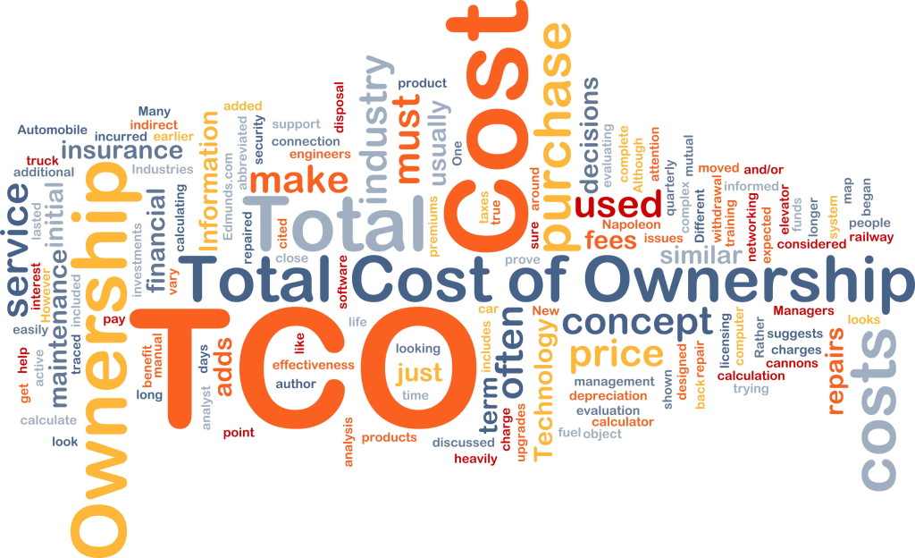 TCO Total Cost of Ownership Repairs Maintenance